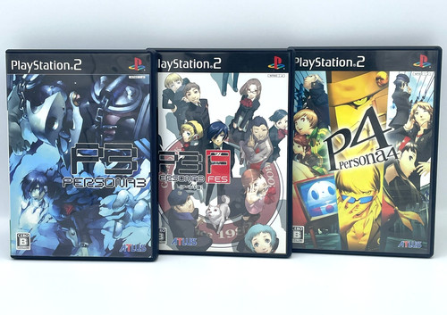 Set giochi ps2 persona fes - persona,