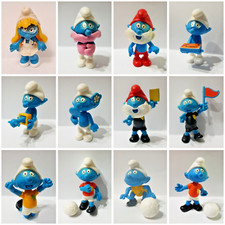 1990 Peyo Sorpresine Componibili Kinder montable Smurf Puffi calciatori a scelta
