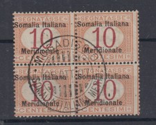 COLONIES SOMALIA 1906 QUARTZ