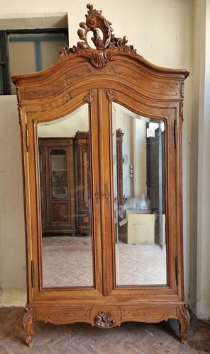 Antico armadio camiciera - -,