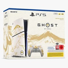 Sony Playstation 5 Ps5 SLIM Console 1TB Ghost Of Yotei Gold Limited Edition ITA