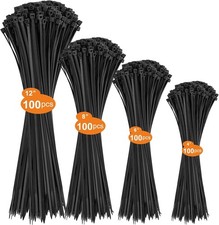 Fascette Plastica,400 Pezzi