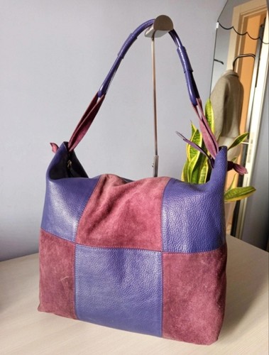 Borsa artigianale pelle e - borsa,