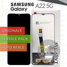 DISPLAY ORIGINALE SAMSUNG GALAXY A22 5G SM-A226 LCD TOUCH SCREEN VETRO SCHERMO