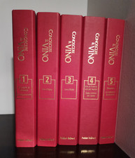 Enciclopedia CONOSCERE IL VINO 1999 Fabbri Editori - 5 Raccoglitori