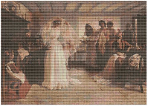 Schema punto croce di - di,