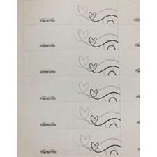 100 PZ Bigliettini bigliettino