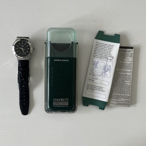 Swatch irony automatic - swatch, noir