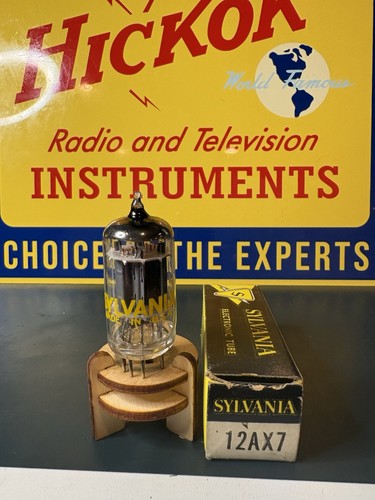 Sylvania 12ax7 grigio piastra - sylvania,