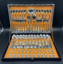 Servizio Posate da tavolo tavola LBL Argento Placcato 800  Vintage Made in Italy