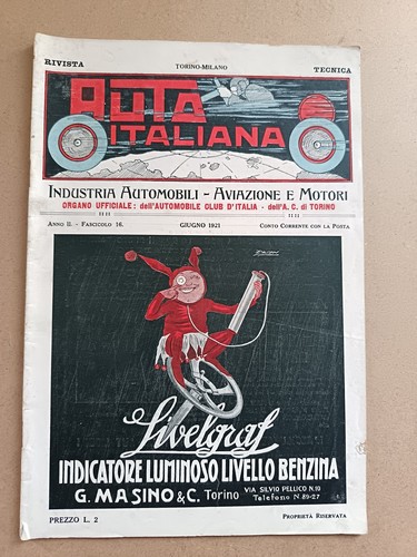 Rivista tecnica auto - tecnica, italiana