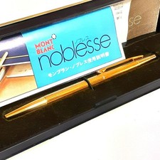 Penna a sfera Montblanc Noblesse oro con custodia