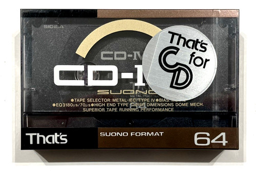 That ivs 64 audiocassetta - cd-ivs,