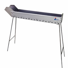 FORNACELLA Ferro 70 cm CANALETTA BARBECUE ARROSTICINI SPIEDINI SOUVLAKY CARBONE