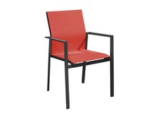POLTRONA DELIA GRAFITE/ROSSO