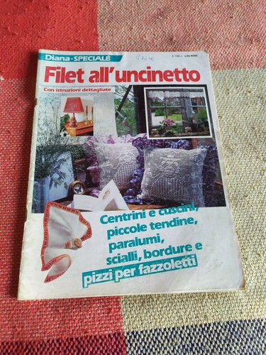 Diana filet all - filet, all'uncinetto