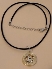 Collana segno zodiacale Capricorno, ciondolo oro e argento Oroscopo Zodiaco!