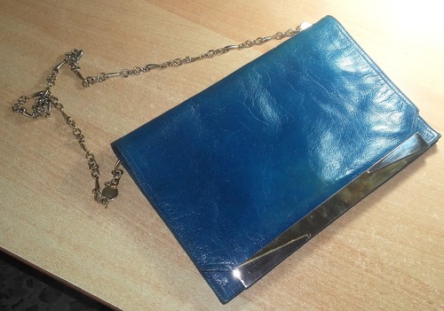 Borsa vintage pelle con - borsa, in