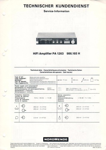 Nordmende amplificatore hifi - nordmende,
