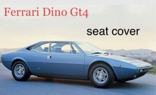 Ferrari Dino 308 208 Gt4 foderine sedili anteriori fodere coprisedili seat cover