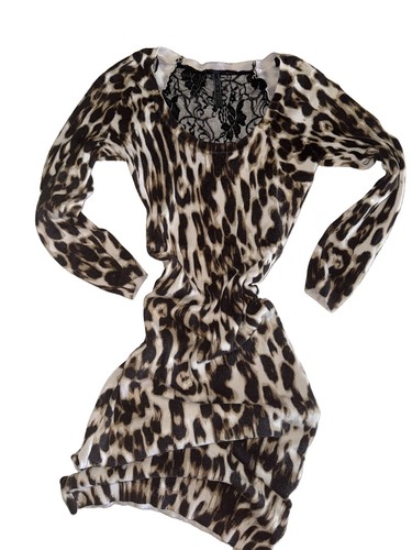 Guess leopard print sweater - guess,