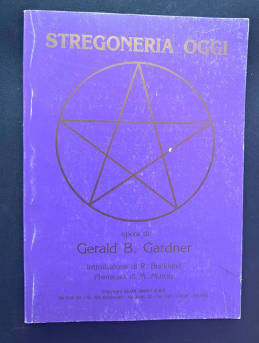 Stregoneria oggi gerald b - -,