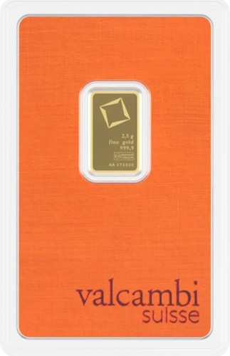 Lingotti grammi oro 24 - 2,5, d'oro