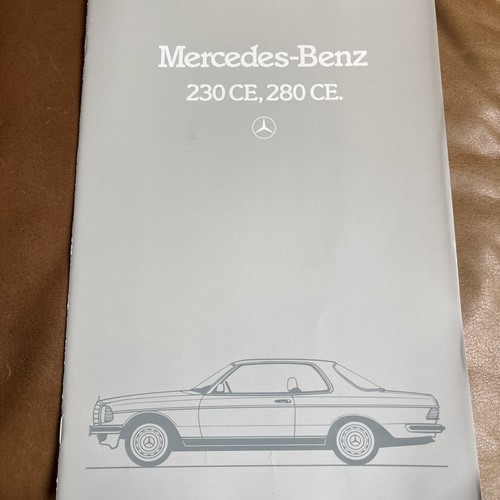 Brochure mercedes benz w123 - brochure,
