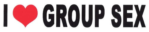 Love gruppo sesso adesivo - gruppo,