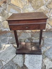 Tavolino da lavoro  antico  in Mogano Impero