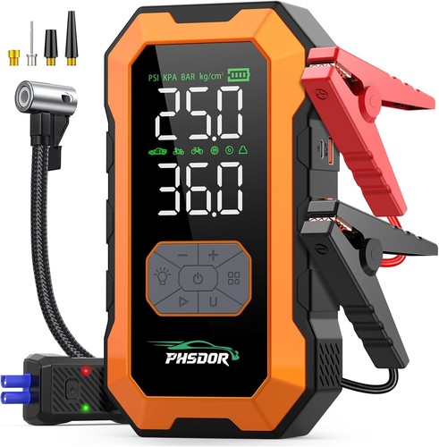 Avviatore batteria auto con - avviatore,