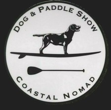 Adesivo tavola pagaia cane
