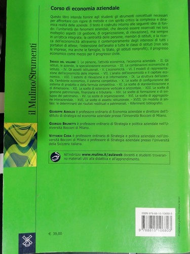 Corso economia aziendale - corso, di