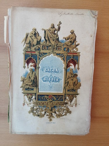Sacra bibbia nuovo - sacra,
