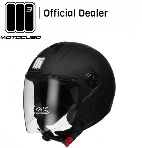 Casco demi jet motocubo robin - casco,