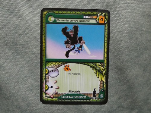 Dragon ball scimmia - dragon, contro