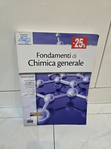 Fondamenti chimica generale - fondamenti, di
