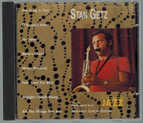 Stan getz dizionario jazz - stan, cd