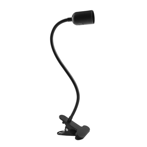 Portalampada e27 con pinza - con,