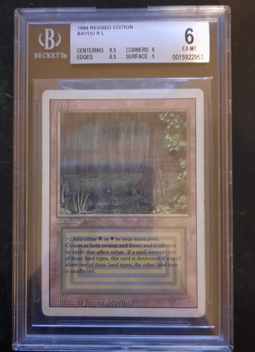 Bgs bayou revised 1994 - 6, mtg