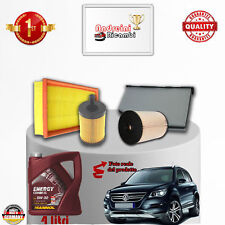 KIT TAGLIANDO FILTRI + OLIO VW TIGUAN 2.0 TDI 103KW 140CV DAL 2012 ->