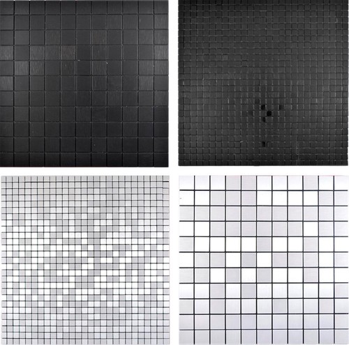 Alluminio metallo mosaico - alluminio,