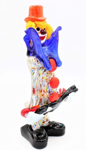 Clown vetro murano glass - in,