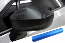 Premium Specchio Copertura Specchio Design Pellicola Carbonio Blu Molti Veicoli