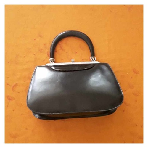 Borsetta pelle rigida tasche - pelle,