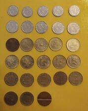 LOTTO 28 MONETE ITALIA, SAN MARINO E GETTONE TELEFONICO - 50, 100 E 200 LIRE