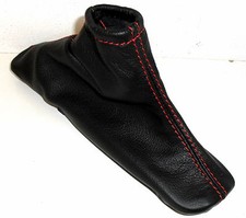 ALFA ROMEO GIULIETTA CUFFIA FRENO IN VERA PELLE NERA 