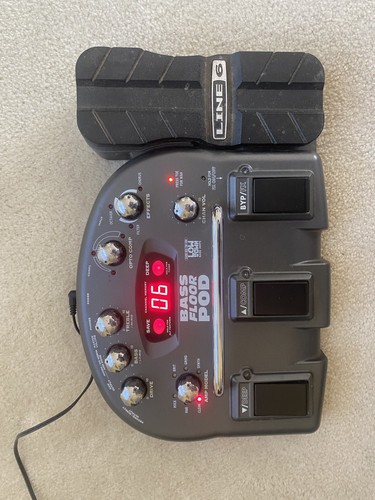 Line bass floor pod - line, effetti
