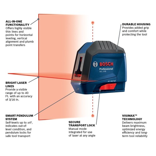 Bosch piedi livella laser - livella,