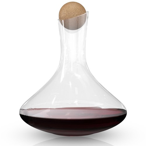 Caraffa vetro con decanter - in,
